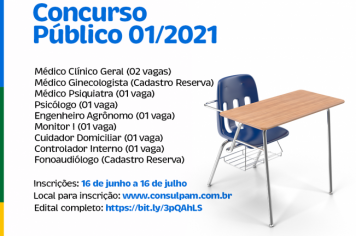 Prefeitura realiza Concurso Pùblico