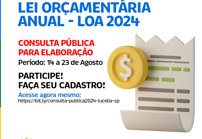 Consulta Pública – Elaboração Da LOA 2024