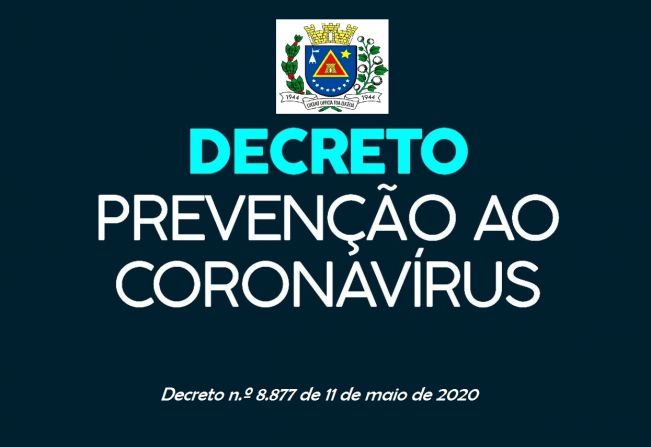 Prefeito decreta novas medidas de prevenção ao COVID-19