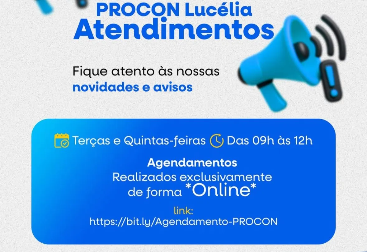 PROCON de Lucélia moderniza atendimento e passa a oferecer agendamentos online